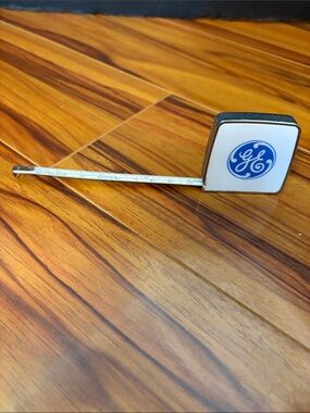 Vintage Lufkin Retractable Pocket Tape Measure - General Electric Advert Edition